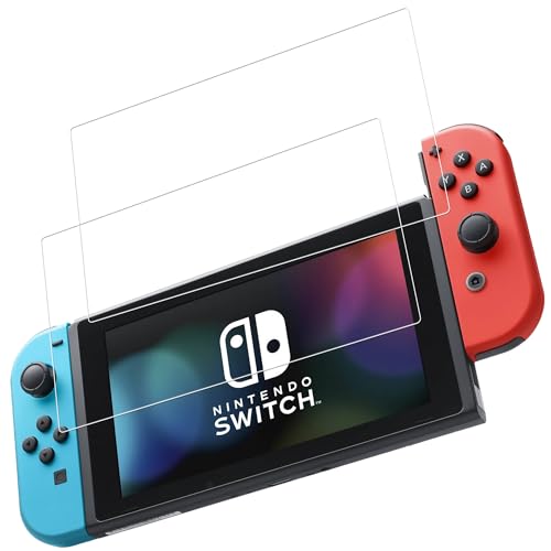 Switch フィルム (2枚) ガラスフィルム 全面 保護フィルム 強化ガラス フィルム 保護フィルム 互換品 送料無料