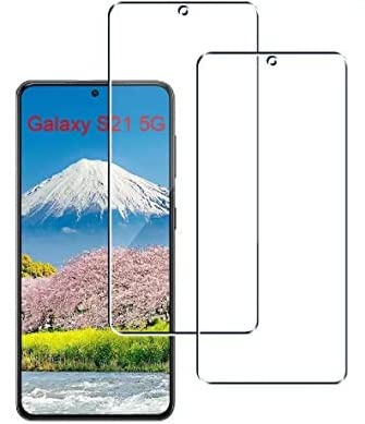Galaxy S21 5G ガラスフィルム 指紋認証対応 Galaxy S21 5G SC-51B SCG09 強化ガラスフィルム フィルム 液晶保護フィルム 画面保護 ガラスカバー 極薄0.33mm 高透過率 耐指紋 撥油性 2.5D ラウンドエッジ加工 硬度9H / 高透過率 / 自動吸着 透明 スクリーン ... 103,045円