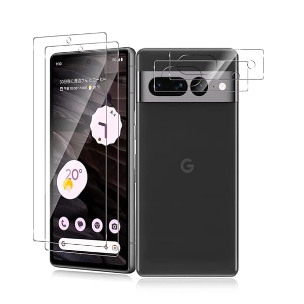 Google Pixel 7A ガラスフィルム 強化ガラス 保護フィルム 液晶 ガラス ケース 硬度9H 厚さ0.26 カメラ保護フィルム 気泡ゼロ 飛散防止 高感度 衝撃吸収 指紋防止 ラウンドエッジ加工 2+2 セット 対応 ( Google Pixel 7A) 送料無料