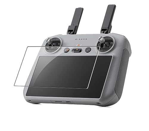 DJI Mini 4 Pro/DJI Air 3 / DJI Air 3S 送信機 ガラス フィルム DJI RC 2 強化ガラス保護フィルム 保護フィルム コントローラー用フィルム 指紋防止 高透過率 気泡ゼロ 硬度9H 飛散防止 強化ガラスフィルム 送料無料