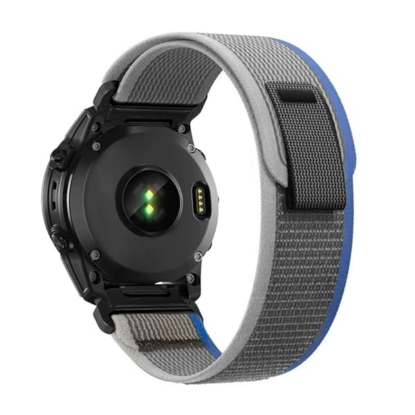 RanBluu QuickFit 26 Mm Nylon Armband Für Garmin – Klettverschluss, Für Tactix/fēnix/Enduro