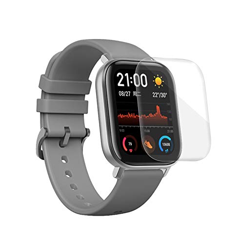 Amazfit GTS 3 フィルム Amazfit GTS3 保護フィルム TPU製・縁を浮かない・高透過率・超薄型・指紋防止・画面鮮やか高精細・貼り付け簡単 Amazfit GTS 3 対応 2枚セット 送料無料
