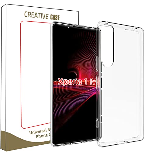 Xperia 1 IV SO-51C / SOG06 ケース 落下防止 衝撃吸収 擦り傷 FOR Xperia 1 IV 透明 保護カバー ソフト シリコンケース 超薄型 全面保護 軽量 防水 TPU ソフト シリコン 耐衝撃 防指紋 放熱加工 送料無料