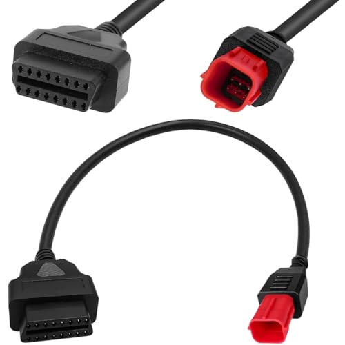 OBD ケーブル コネクタ アダプター 6 ピン 16 ピン OBD2 診断アダプター ケーブル OBD ケーブル コネクタ アダプター ホンダ バイク 6 ピン診断用 カワサキ用 スズキ用 送料無料 103,045円