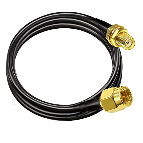 同軸ケーブル RG58 SMA RF 2M SMAオス SMAメス延長ケーブル 低損失RFジャンパー同軸ケーブル アンテナ CBラジオ GPS RFデバイス用(テレビ用ではありません) 送料無料