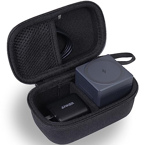 Anker Cube with MagSafe マグネット式 ワイヤレス充電ステーション 保護ケース 収納ケース 持ち運び 保護 収納ボックス 互換品 代替品 (ケースのみ)