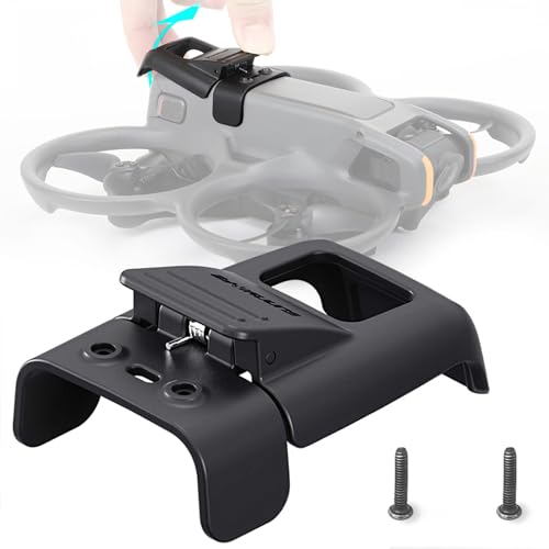 DJI Avata 2 マウント ブラケット アクセサリー バッテリー保持 プロテクター バッテリー脱落防止クリップ 耐衝撃TPU設計 軽量電池固定バックル 飛行中安定
