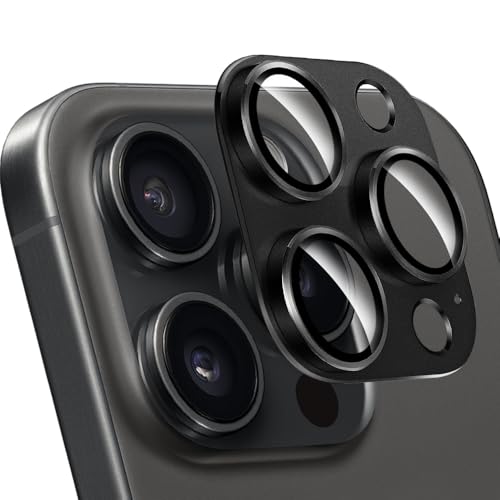 送料無料 iPhone 16 Pro / 16 Pro Max カメラフィルム アルミ合金製＋AR高透過率強化ガラス アイフォン 16 Pro Max レンズ保護 カメラカバー レンズ保護 フィルム 防爆裂 耐衝撃 スクラッチ防止 露出オーバー防止 (1枚) (iPhone 16 Pro / 16