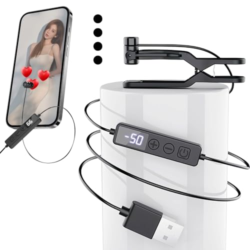 オートクリッカー 自動タップ機[2025 117種類タップ速度 24枚付属シール] スマホ 無音 連打機 スマホ連打装置 クリップ式 オートタップ USB給電 オートクリッカー ランタンモード 高速 タップ機 スマッチ 装置 tiktok ライブ いいね ハート ゲーム周回作業 推...