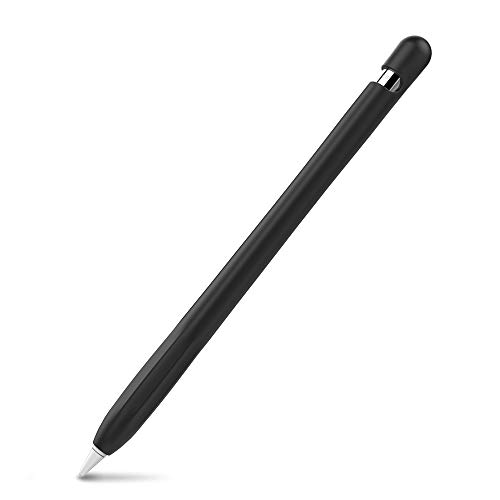 Apple Pencil 第一世代用シリコン保護ケース Apple Pencil 初代に適用 (1本 ブラック) 送料無料
