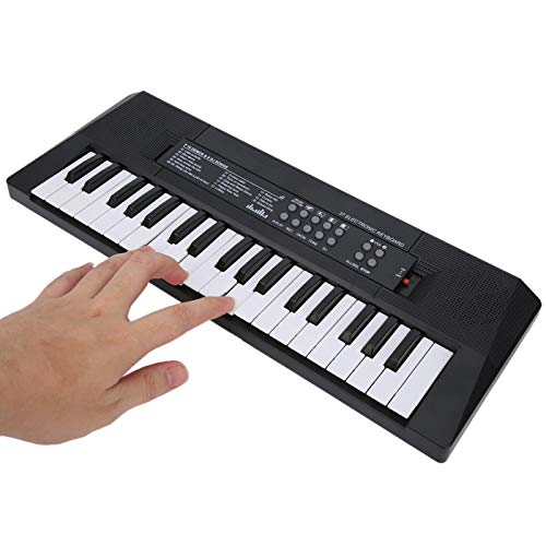 電子ピアノ ミニ鍵盤 電池給電 / USB給電式 電子オルガン こども楽器玩具 音楽キーボード マイク 屋外 5,893円