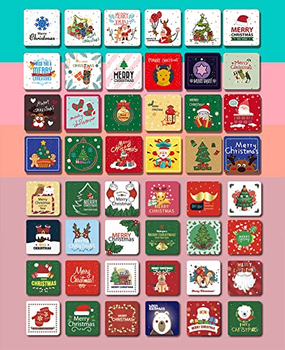 クリスマス グリーティングカード 48枚入り クリスマスカード 立体 メッセージカード 封筒が含まれています