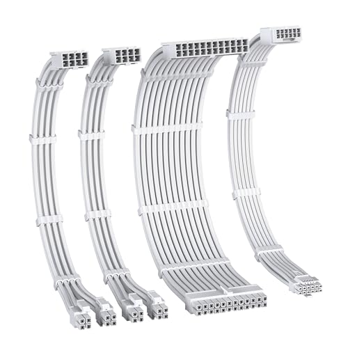 ワット数有線テレビ PCIe 5.0 12VHPWR PSU有線テレビ 押しひろげる捩り有線テレビ 16AWG高性能銅中核グループ PSU 押しひろげる有線テレビ 1*24いの一番 ATX/2*8いの一番(4+4) EPS/16いの一番 (12+4)GPU/PCIE 押しひろげる有線テレビは1000Wのパソコンワット数単一のものに相応うし ワット数有線テレビ pc有線テレビ 押しひろげる有線テレビ pcワット数 30...