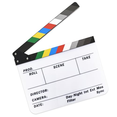 楽天市場】ドラマ・映画撮影・自主制作用 カチンコ アクリル ボード