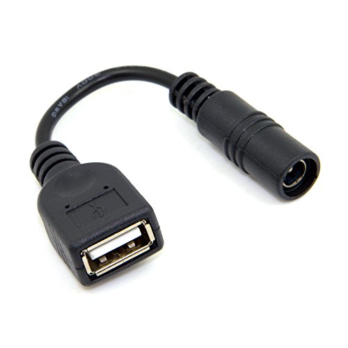 5V USB メス to DC電源ジャック 5.5 2.1 mm Charge Adpterケーブルforスマホ&タブレット 送料無料 103,045円