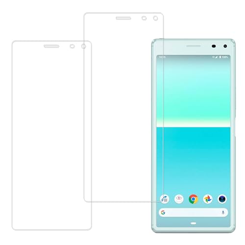 Xperia 8 lite 保護フィルム 全面保護 Xperia8 902SO SO-02M SOV42 / Xperia 8 lite ガラスフィルム 強化ガラス 液晶 保護 フィルム 送料無料