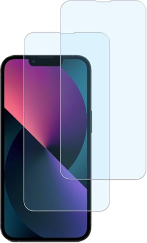 iPhone 16e / iPhone 13 Pro / iPhone13 / iPhone14 ガラスフィルム 保護フィルム 強化ガラス ブルーライトカット 液晶画面 保護フィルム[2枚セット] 送料無料