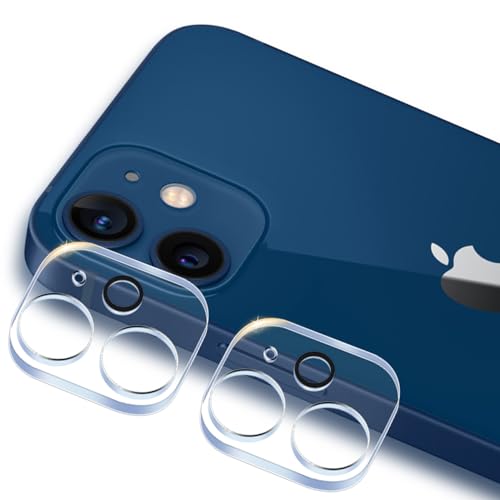 iPhone 11 / iPhone 12 mimi カメラフィルム レンズフィルム カメラ保護 フィルム 液晶 保護フィルム レンズ 保護カバー 超耐久 高光沢 超薄型 露出オーバー防止 防滴 薄型 硬度9H 防指紋 衝撃吸収 高透過率 貼り付け簡単 全面保 [2枚セット] 送料無料