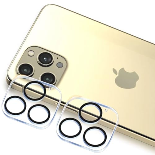 iPhone 12 Pro カメラフィルム レンズフィルム アイフォン12プロ カメラ保護 フィルム 液晶 保護フィルム レンズ 保護カバー カメラカバー 高光沢 超薄型 露出オーバー防止 防滴 薄型 硬度9H 防指紋 衝撃吸収 高透過率 貼り付け簡単 全面保護 [2枚セット] ...