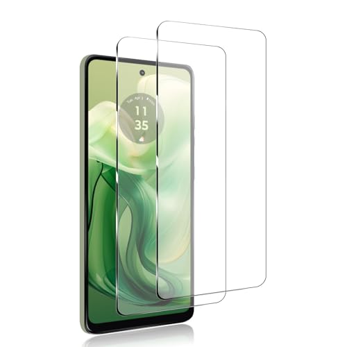 Motorola Moto G24 ガラスフィルム フィルム 液晶保護フィルム 強化保護ガラス 硬度9H 衝撃吸収 透過率高 指紋防止 自動吸着 防塵 [2枚セット] 送料無料