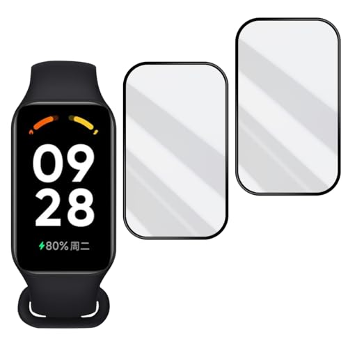 Redmi Smart Band 2 ガラスフイルム redmi smart band2 フィルム 強化ガラス 液晶 シャオミ Redmi Smart Band 2 保護フィルム 硬度9H 超耐久 高光沢 超薄型 液晶 防指紋 衝撃吸収 高透過率 飛散防止 貼り付け簡単 気泡なし 極薄 [2枚セット] 送料無料