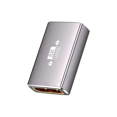Displayport 中継アダプター Displayport メスからメス 中継 アダプタ DP1.4 ディスプレイポートアダプタ8K@60HZ UHDのビデオ ディスプレイポー 延長端子コネクタ DPポートのラップトップテレビに適しています 送料無料