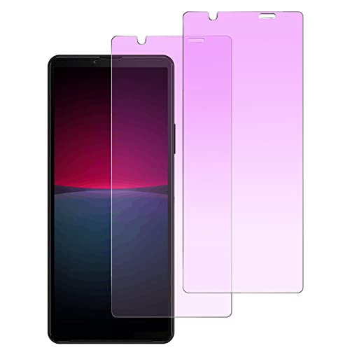 Xperia 10 IV ガラスフィルム ブルーライトカット SO-52C SOG07 保護フィルム エクスペリア10 マーク4 強化ガラス 指紋防止 気泡ゼロ 干渉しない 貼り付け簡単 硬度9H 2枚セット 送料無料