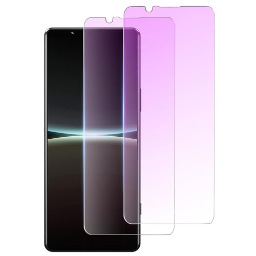 Xperia5 IV ガラスフィルム ブルーライトカット SOG09 SO-54C フィルム エクスペリア5 マーク4 強化ガラス エクスペリア5IV 液晶 保護フィルム 高透過率 気泡ゼロ 干渉しない 貼り付け簡単 硬度9H 2枚セット 送料無料