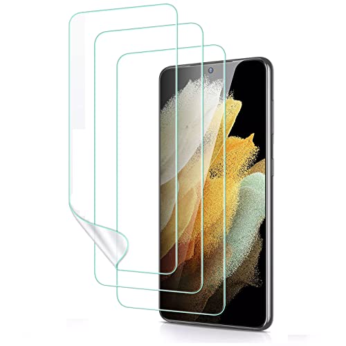 Galaxy S24 5G フィルムTPUフィルム TPU素材 全面保護 指紋認証 気泡防止 貼り付け簡単 HD ギャラクシー S24 保護フィルム [3パック] 送料無料