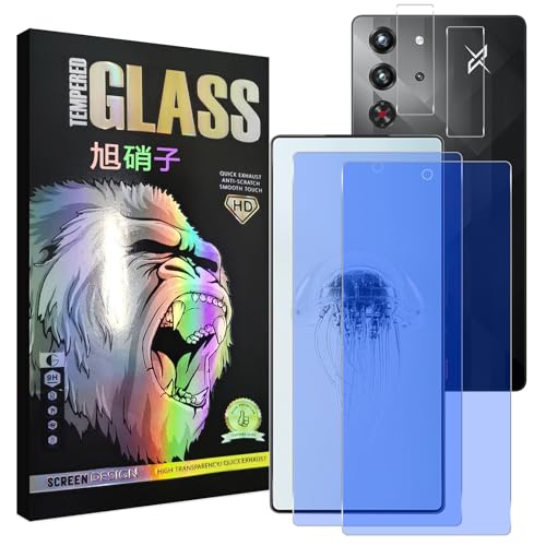 RedMagic 10 Pro / 10 Pro+ フィルム ブルーライトカット ガラスフィルム (2枚入り) + レンズフィルム (2枚入り) 液晶 保護フィルム強化ガラス 耐衝撃 飛散防止 超薄 気泡ゼロ 3D Touch対応 高感度 指紋防止 超耐久 送料無料 103,045円
