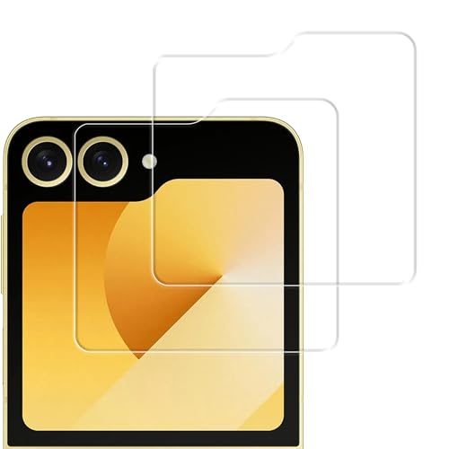 Galaxy Z Flip6 SC-54E 保護フィルム ガラスフィルム 強化ガラス 指紋防止 液晶 保護 フィルム レンズカバー [2枚セット] 送料無料