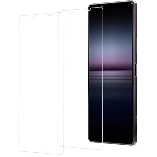 Xperia 1 II SO-51A SOG01 ガラスフィルム 強化ガラス 硬度9H 液晶 保護フィルム (2枚) 送料無料