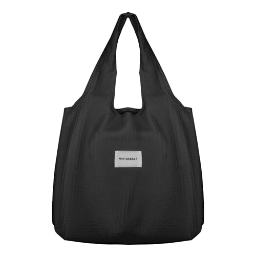 トートバッグ レディース マザーズバッグ エコバッグ 買い物 無地 可愛い 軽量 通勤 通学 肩掛け 手提げ A4 学生 女の子 大容量 おしゃれ カバン 鞄 韓国 ブラック