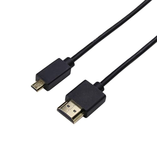 HDMIケーブル ナビ入力用 1.8m (Type-A オス Type-D オス) ケンウッドMDV-M910HDF / M910HDL / M909HDF / M909HDL / M908HDF / M908HDL / M907HDF / M907HDL入力用HDMIケーブル KNA-20HC互換品 (ブラック ) 送料無料