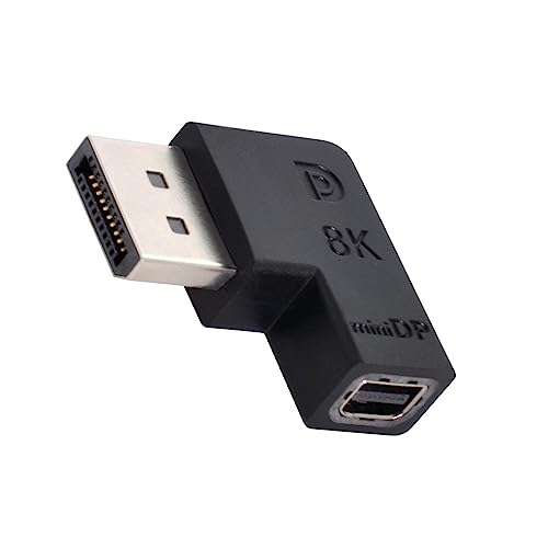 DisplayPort 1.4 オス - ミニ DP メス 変換アダプタ Ultra-HD UHD ビデオ PC ラップトップ モニター用 8K 60hz 4K 144hz 7680 4320 高速帯域幅 送料無料