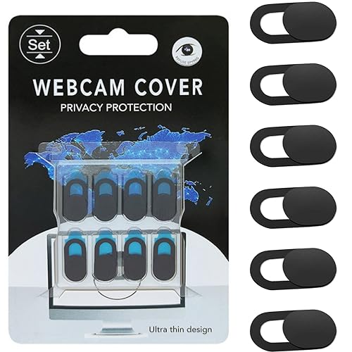 ウェブカメラカバー 超薄型 6枚入り プライバシー保護 pc 盗撮防止 webカメラカバー iphone / ipad / mac等携帯電話 送料無料