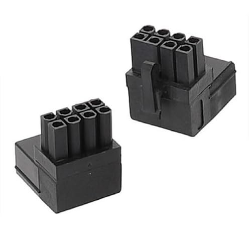 ATX 8P オス-メス 90度上向き下向き電源ヘッダーアダプター GPUグラフィックスカード用 送料無料