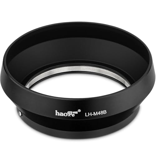 レンズフード メタル レンズフードシェード オリンパス M.ZUIKO Digital 17mm F1.8 17 1.8レンズ用 ブラック 交換用 代替品 互換品