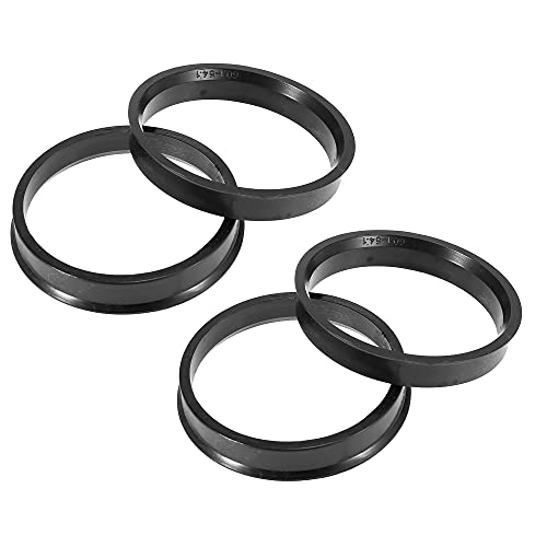 ハブリング 54.1 /60.1mm ハブセントリックリング ハブセンターリング ホイールリング 高速走行 ホイールのセンター ホイールスペーサー リングスペーサー ホイールリング 汎用 プラスチック ブラック 4個