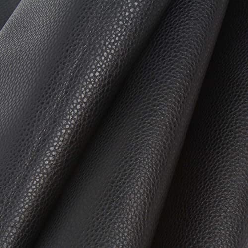 合皮 生地 ソフト 人工レザー DIY かばんの作りに 手芸材料 pvc leather ライチ紋 幅135cm (2M 黒色) 103,245円