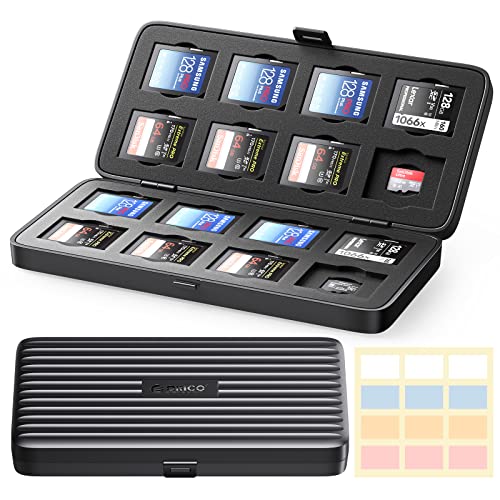 SDカードケース マイクロ SD カード ケース SDカード収納ケース 32スロット (SDカード*16枚＋MicroSDカード*16枚) 大容量 プロ仕様 防塵 耐衝撃 メディアケース 付箋付き MSCD-2 送料無料