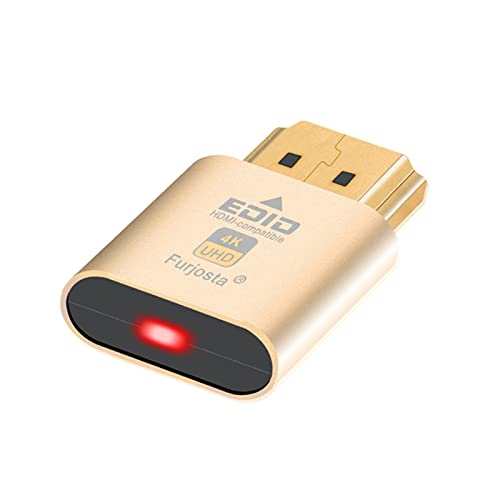 HDMI ダミープラグ ヘッドレス ゴーストディスプレ イエミュレーター プレミアムアルミニウムPC(ヘッドレス-3840x2160 60H 3RDに対応)|LAVETT