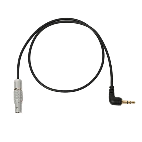 Tentacle タイムコード ケーブル ライトアングル TRS 3.5mm to FGG 5ピンARRI Alexa camera 688レコーダー（RA 3.5mm to 5pin） 送料無料