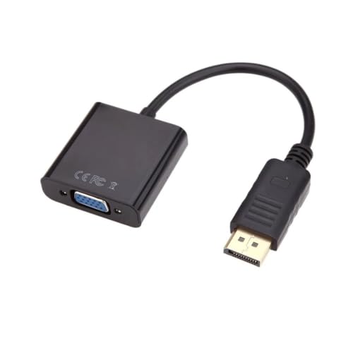 DP VGA 変換アダプター 金メッキ DisplayPort オス VGA メス ディスプレイ モニター コンバーター ケーブル アダプター 送料無料