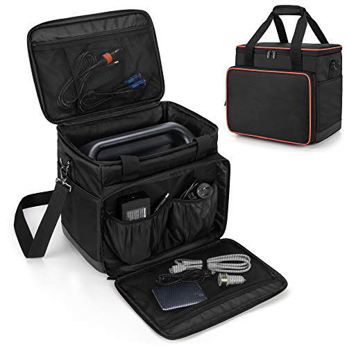 Jackery 1000 / P10 / RIVER 2 / RIVER / RIVER Max / RIVER Plus / RIVER Max Plus ポータブル電源 バッグ 滑り止めパッド付き 防塵 防水 保護ケース 収納ケース 持ち運び 保護カバー 耐衝撃 保護 キズ防止 収納 キャリングケース 代替品 社外品 収納バッグ(...