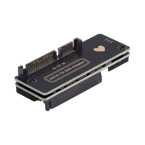 SAS to SATA 29ピン SFF-8482 to 7+15 22ピン ハードディスクドライブ RAID アダプター（チップセットおよび電源ポート付き） 送料無料