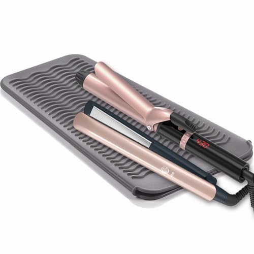 ヘアアイロンポーチ ヘアアイロン 収納 プロのアイロンやカーラー用耐熱パッド ポータブルトラベルシリコンストレートアイロンパッド ヘアツールカバー ヘアアイロン ケース 耐熱 送料無料 103,045円