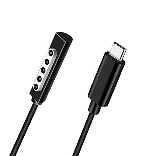 USB type C to Surface RT Pro1 Pro2 急速 充電ケーブル 1.8m 15V/3A 45W PD USB-C充電器必要 マイクロソフト Surface Pro RT 1/2 Surface 1512 1516 1536タブレット対応 送料無料