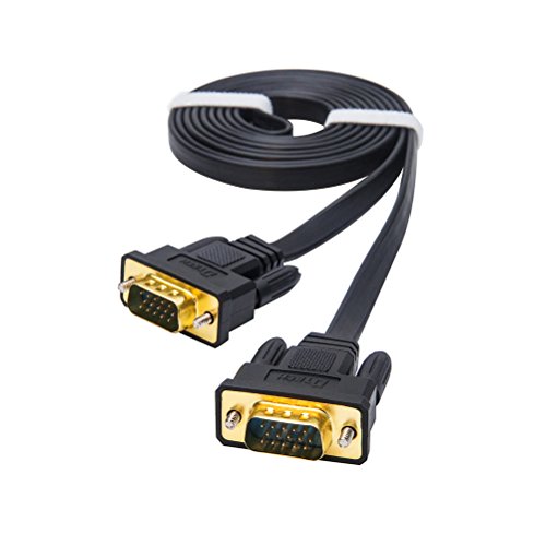 VGAケーブル 1.8m D-Sub 15pin オス-D-Sub 15pin オス 超薄型フラットデザイン ブラック 103,245円