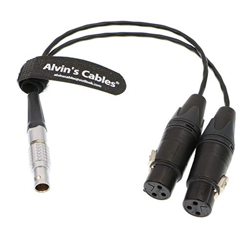 Atomos Shogun Monitor Recorder XLR Breakout Audio Input 入力 ケーブル 10 pin to デュアル XLR 3 pin メス
